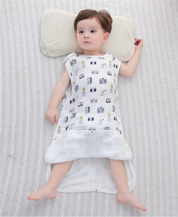 1.0 Tog Muslin Sleep Sack