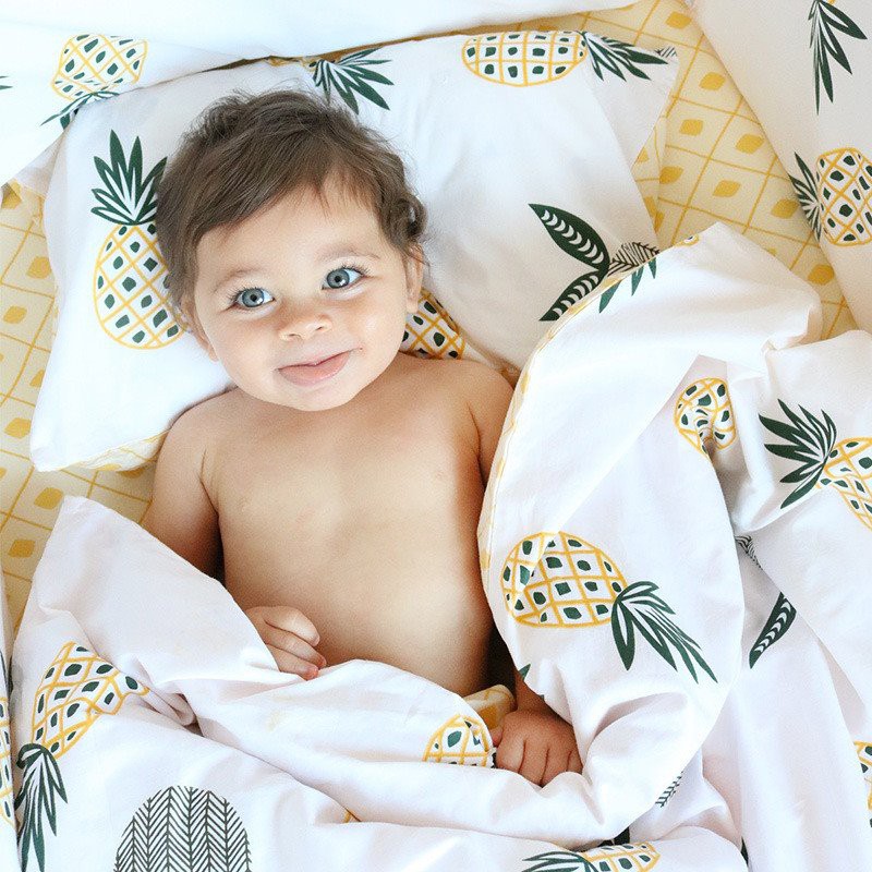 Baby Crib Sheet and Blanket Set