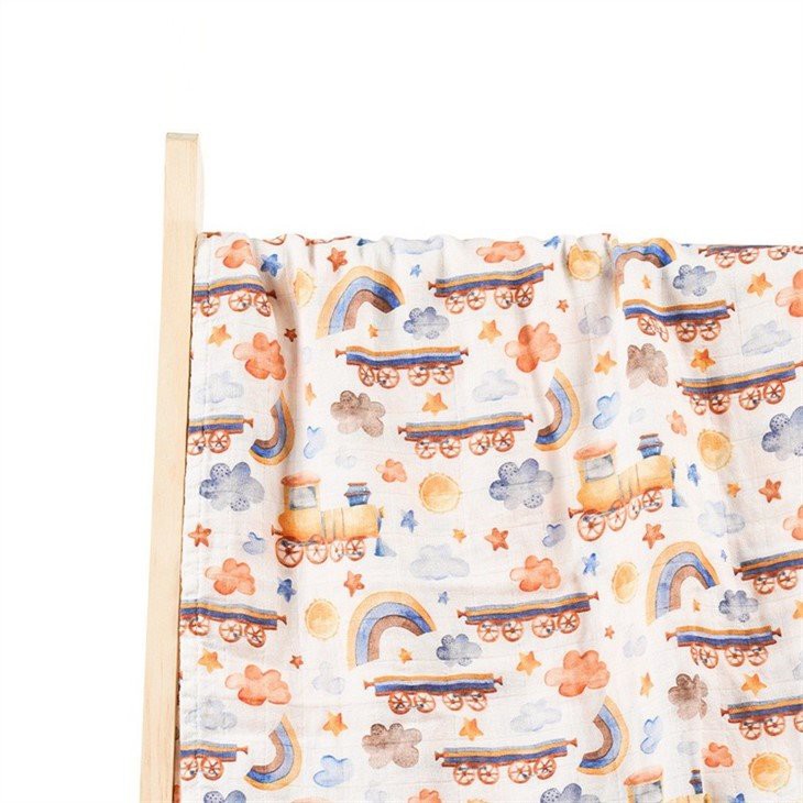 Baby Muslin Swaddle Blankets Cotton