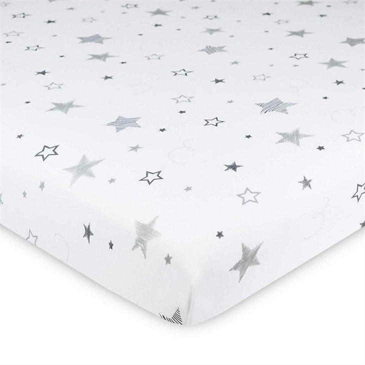 Cotton Baby Fitted Crib Sheet
