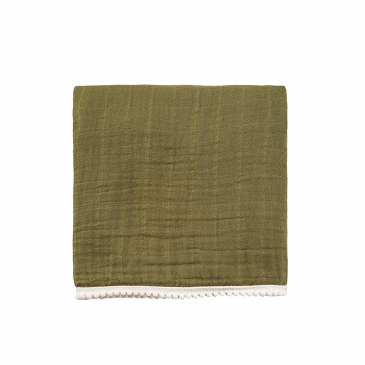 Gots Organic Cotton Muslin Swaddle