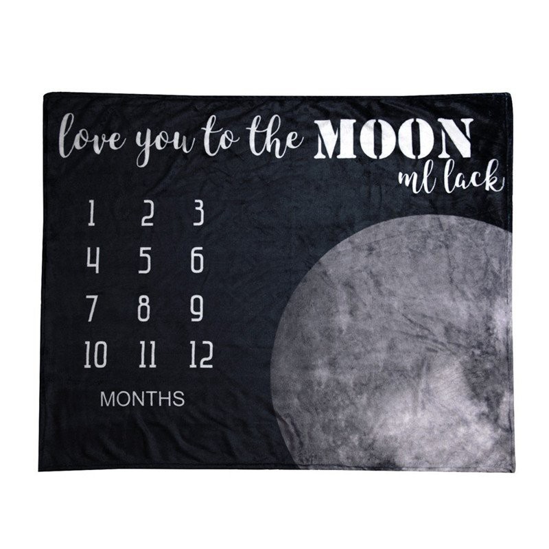 Milestone Blanket Moon