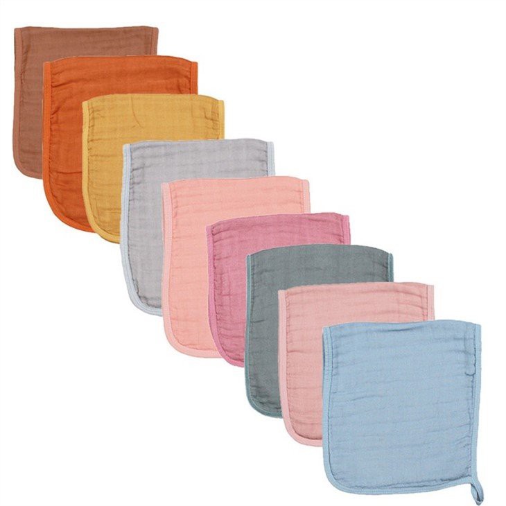 Muslin Burp Cloths for Baby 100% Cotton
