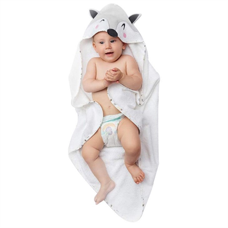 Organic Cotton Baby Hooded Towel