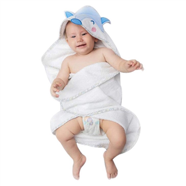 Organic Cotton Baby Hooded Towel