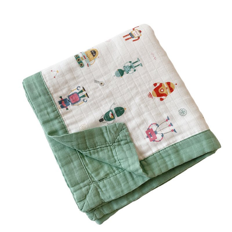 Organic Cotton Muslin Blanket