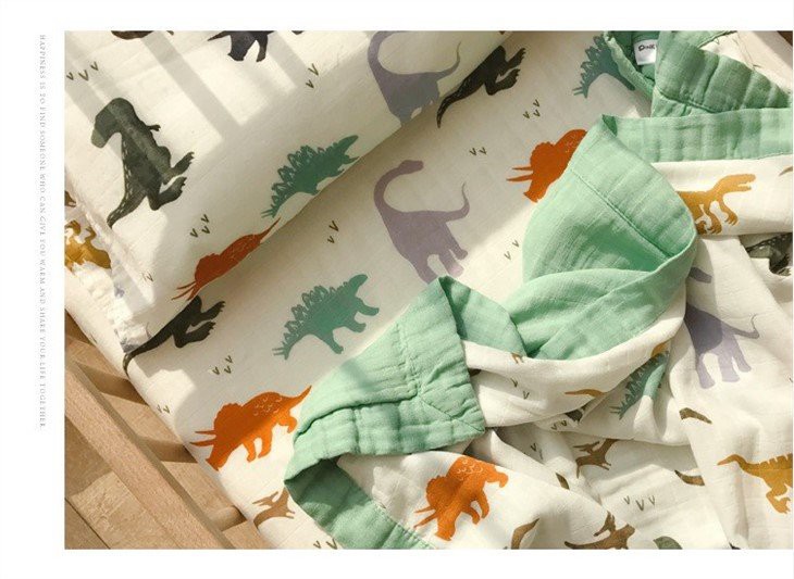 Organic Cotton Muslin Blanket