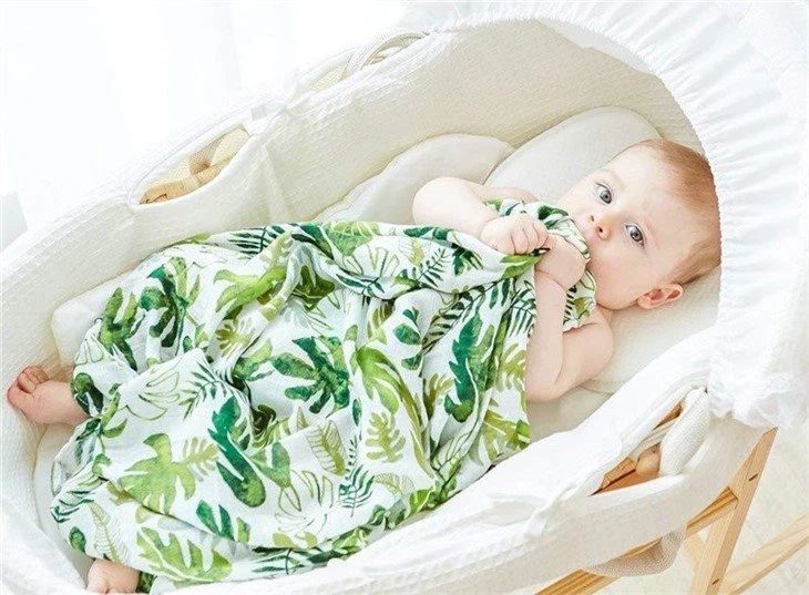 Bamboo Cotton Muslin Swaddle