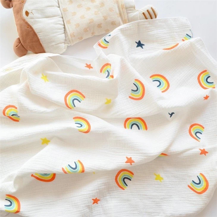 Custom Print Muslin Swaddle