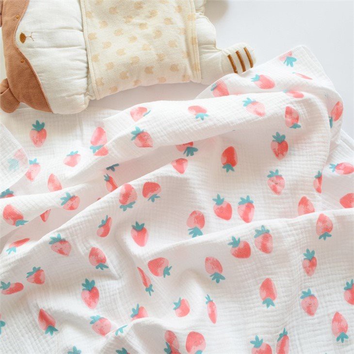 Custom Print Muslin Swaddle