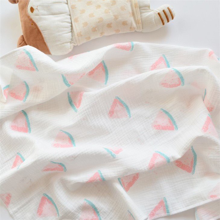 Custom Print Muslin Swaddle