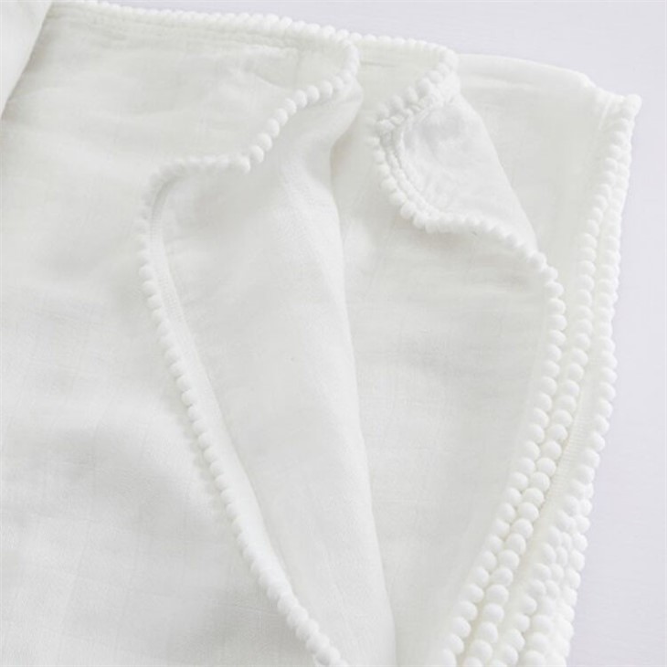 White Muslin Swaddle